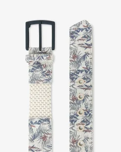 TravisMathew Huli Huli Canvas Stretch Belt> Belts