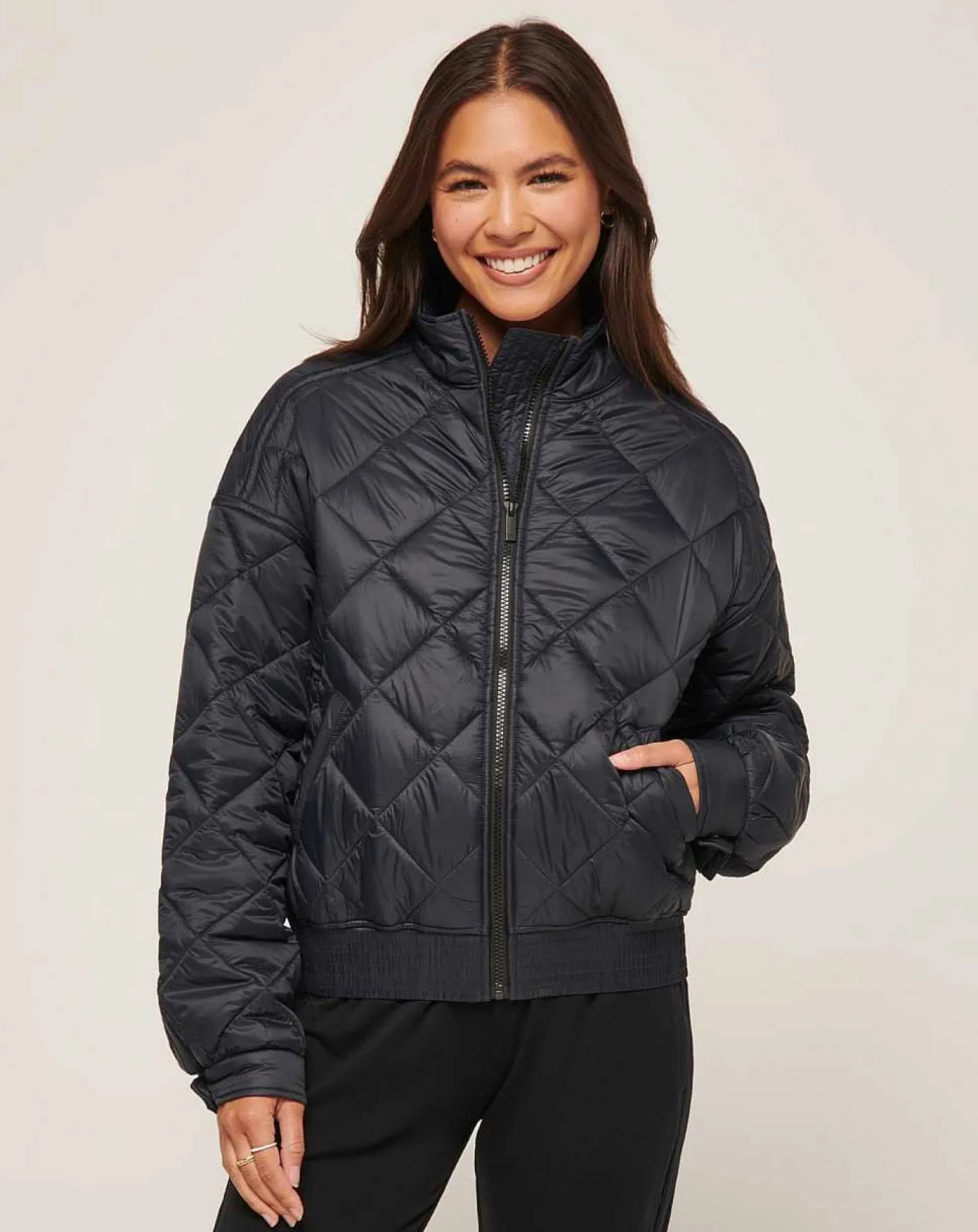 TravisMathew Lights At Night Quilted Jacket> Jackets