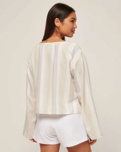 TravisMathew More Bubbles Please Twill Top> Shirts & Tops