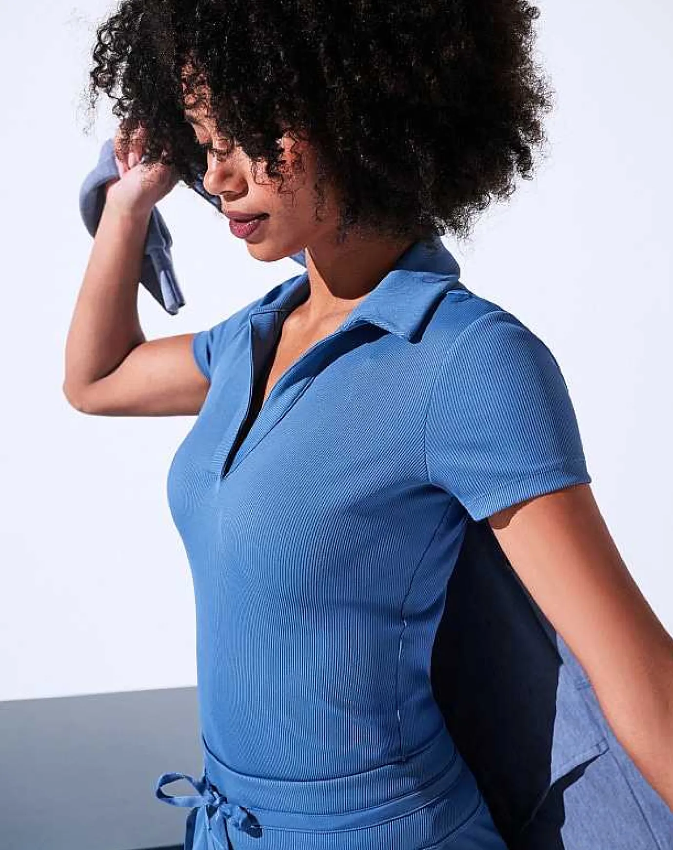 TravisMathew Moveknit Vneck Polo> Polos