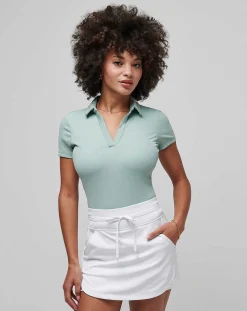 TravisMathew Moveknit Vneck Polo> Polos