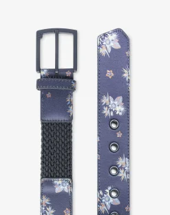TravisMathew Ocean Flare Canvas Stretch Belt><noscript><img width=