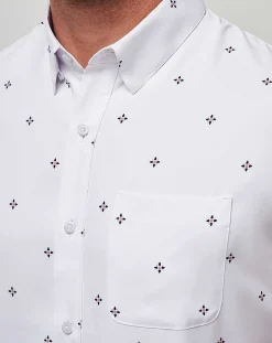 TravisMathew Olive Branch Button-Up><noscript><img width=