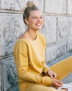 TravisMathew Portugal Off The Shoulder Ponte Top><noscript><img width=