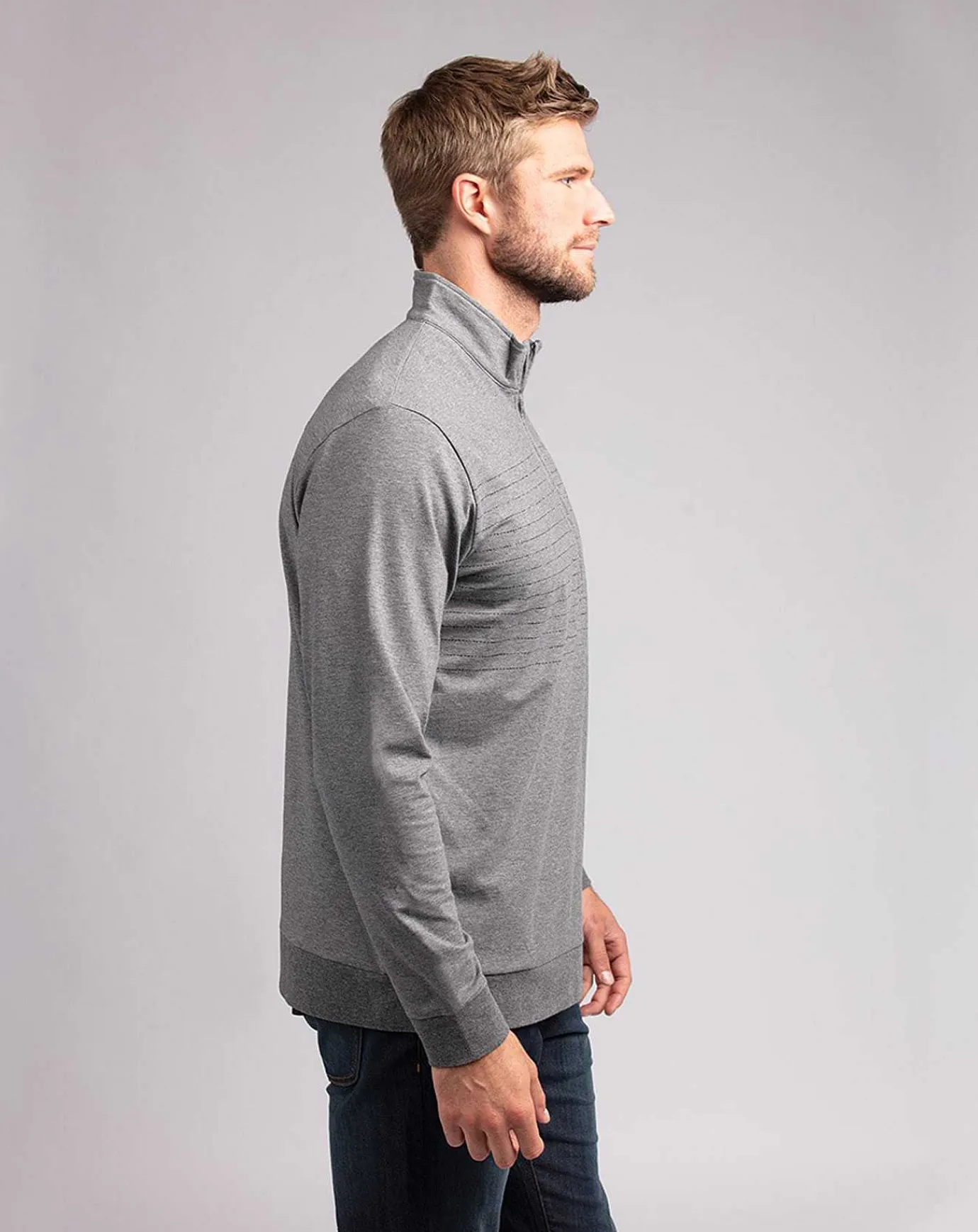 TravisMathew Quarterback Sneak Quarter Zip> Quarter Zips