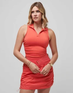 TravisMathew Salt Air, Don'T Care Moveknit Sleeveless Polo> Polos