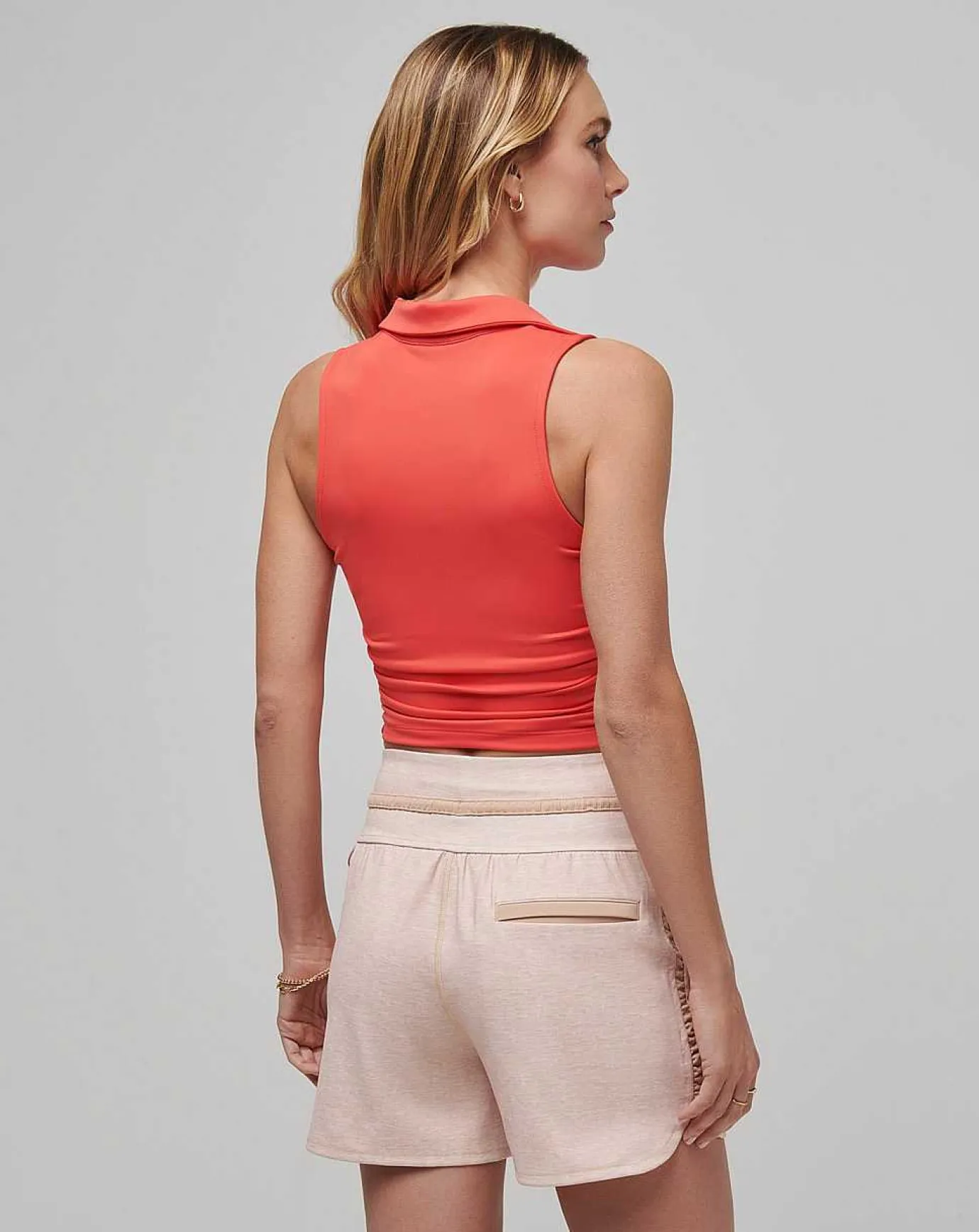 TravisMathew Salt Air, Don'T Care Moveknit Sleeveless Polo> Polos