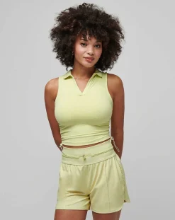 TravisMathew Salt Air, Don'T Care Moveknit Sleeveless Polo> Polos
