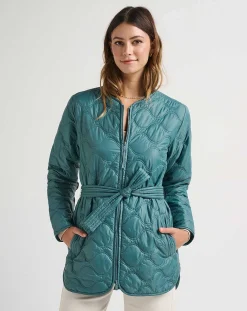 TravisMathew Saltwater Spray Quilted Jacket> Jackets