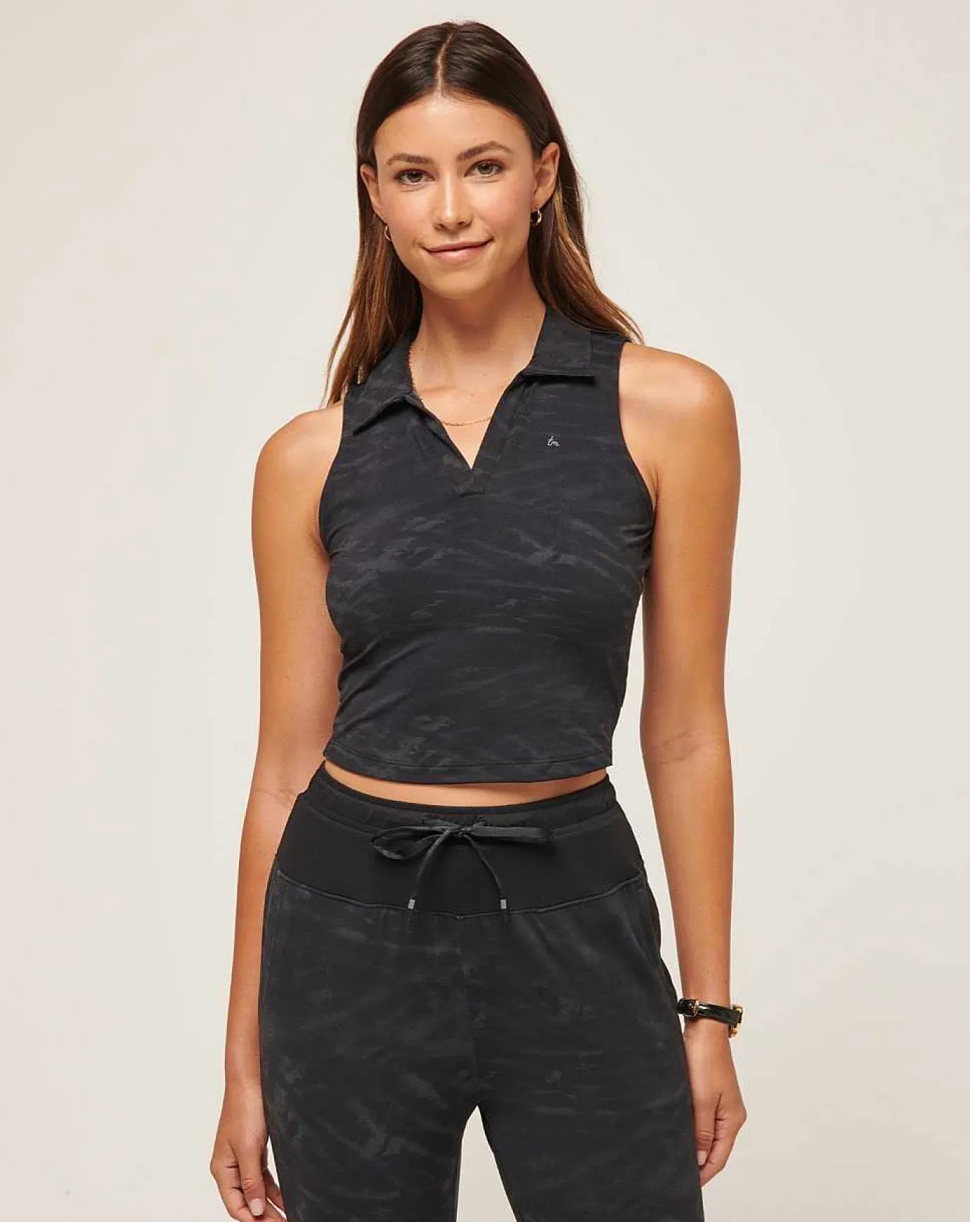 TravisMathew Scene Change Crop Polo> Polos