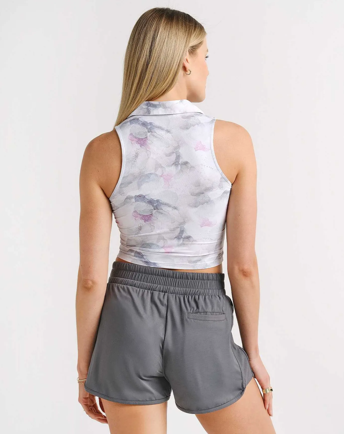 TravisMathew Scene Change Crop Polo> Polos