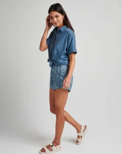 TravisMathew Seaside Bliss Tie Front Top><noscript><img width=