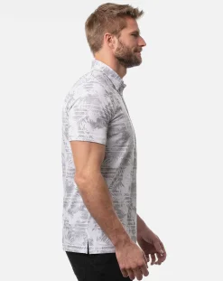 TravisMathew Seaside Blue Polo> Polos