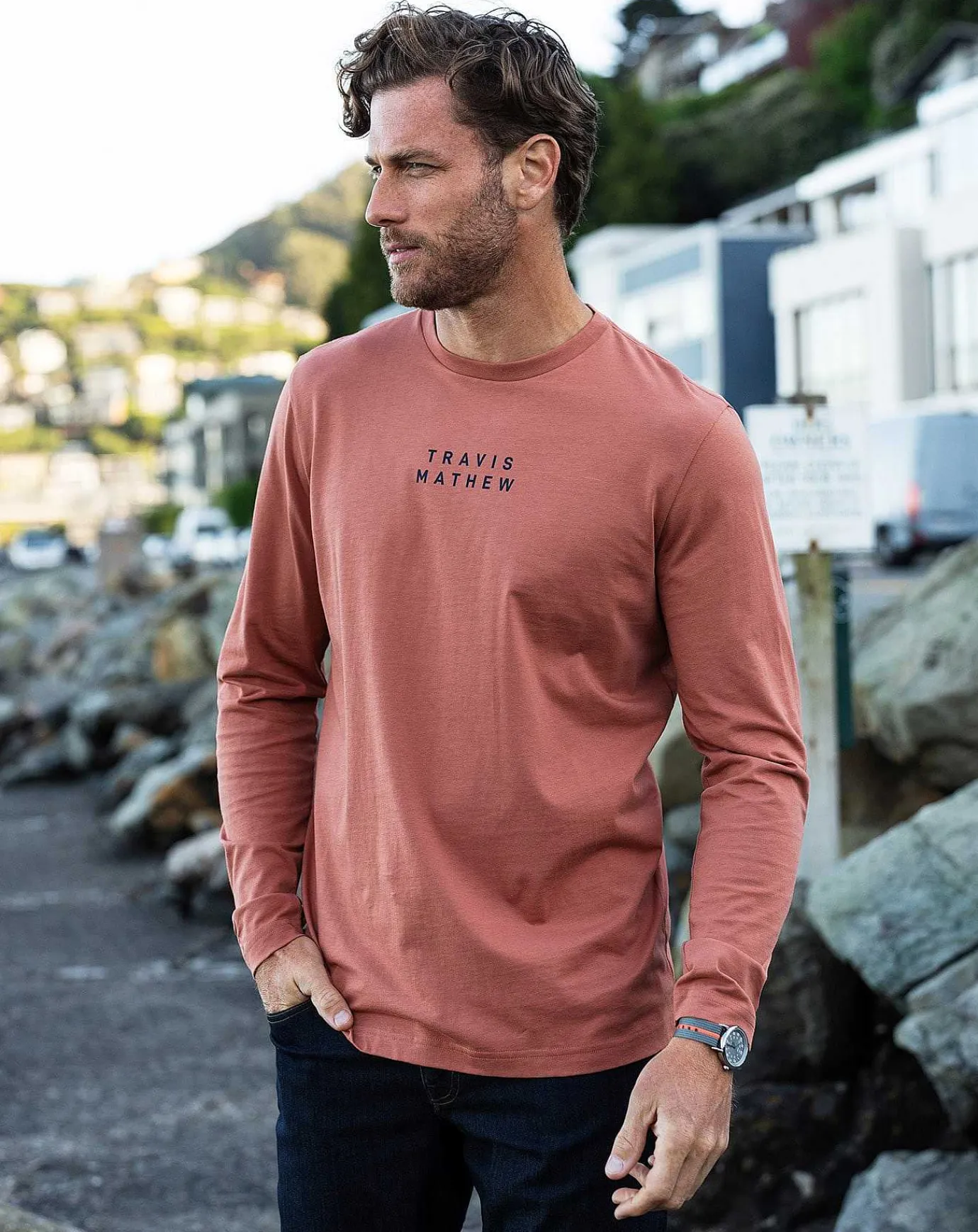 TravisMathew Smoky Taste Tee> Tees