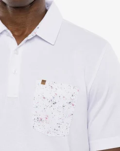 TravisMathew Splatter Pocket Polo> Polos