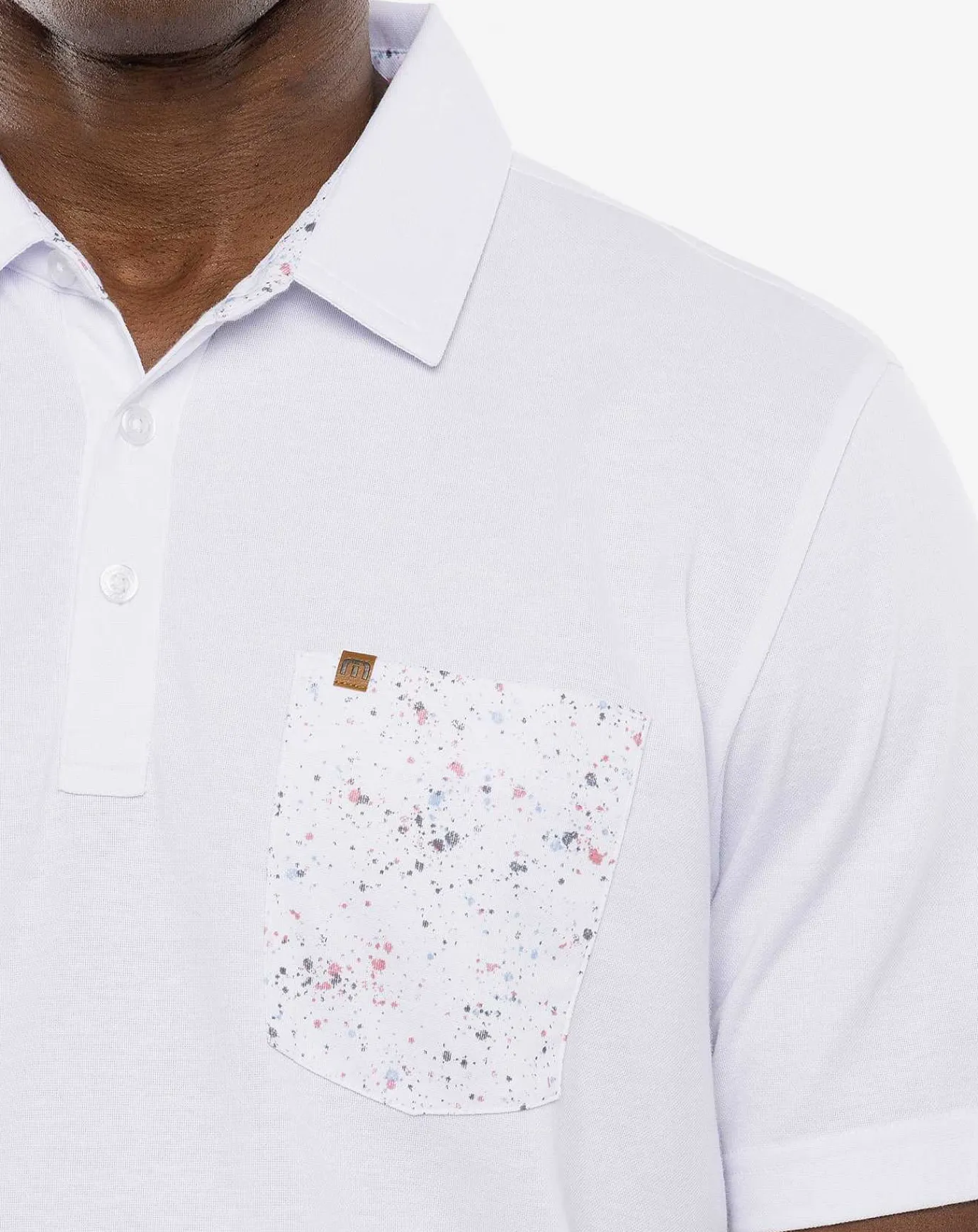 TravisMathew Splatter Pocket Polo> Polos