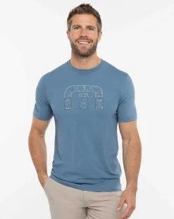 TravisMathew Splatter Print Icon Tee> Tees
