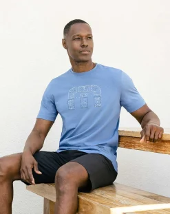 TravisMathew Splatter Print Icon Tee> Tees