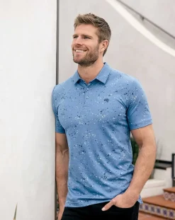 TravisMathew Splatter Print Polo> Polos