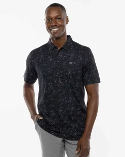 TravisMathew Splatter Print Polo><noscript><img width=