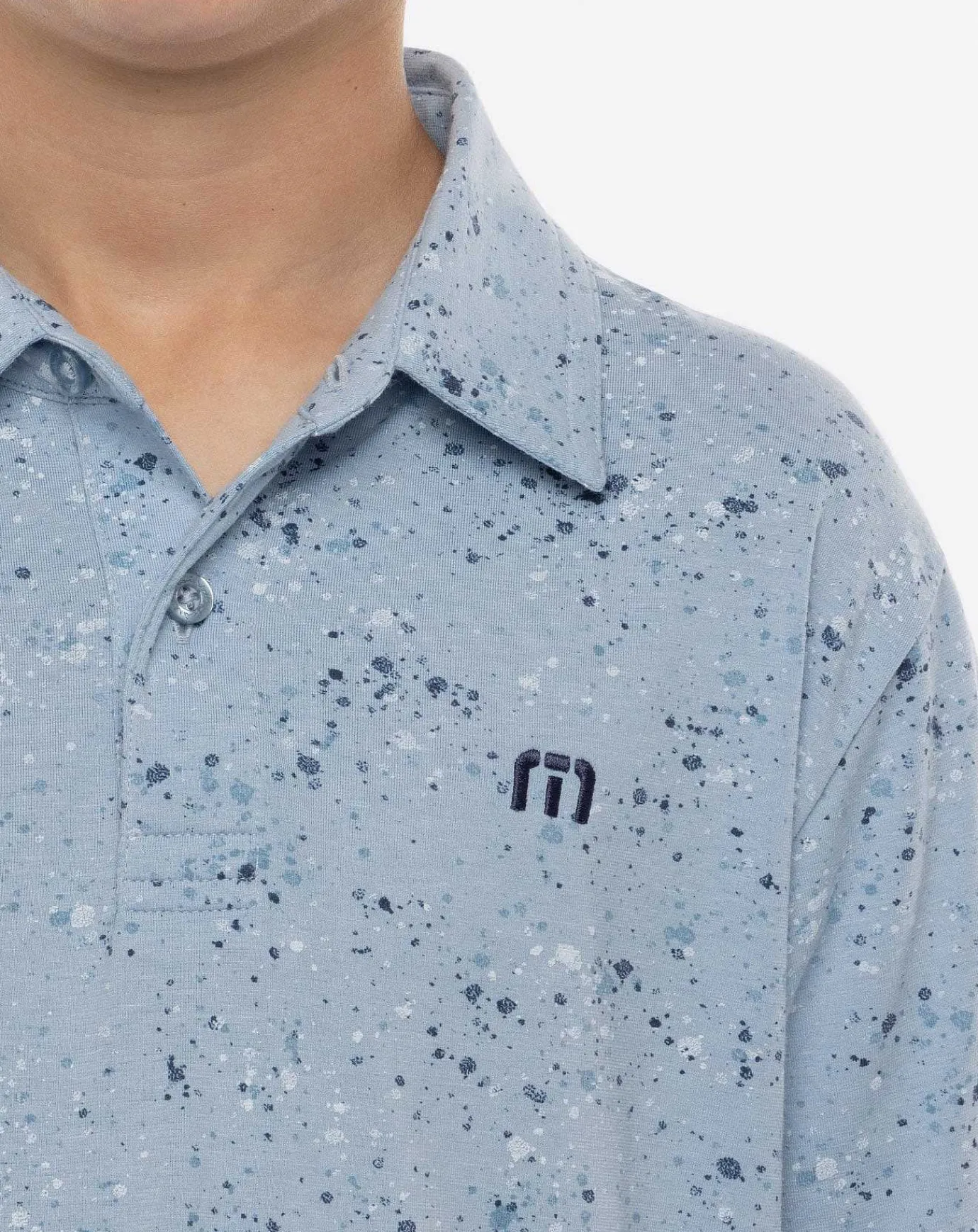 TravisMathew Splatter Print Youth Polo> Youth Tops
