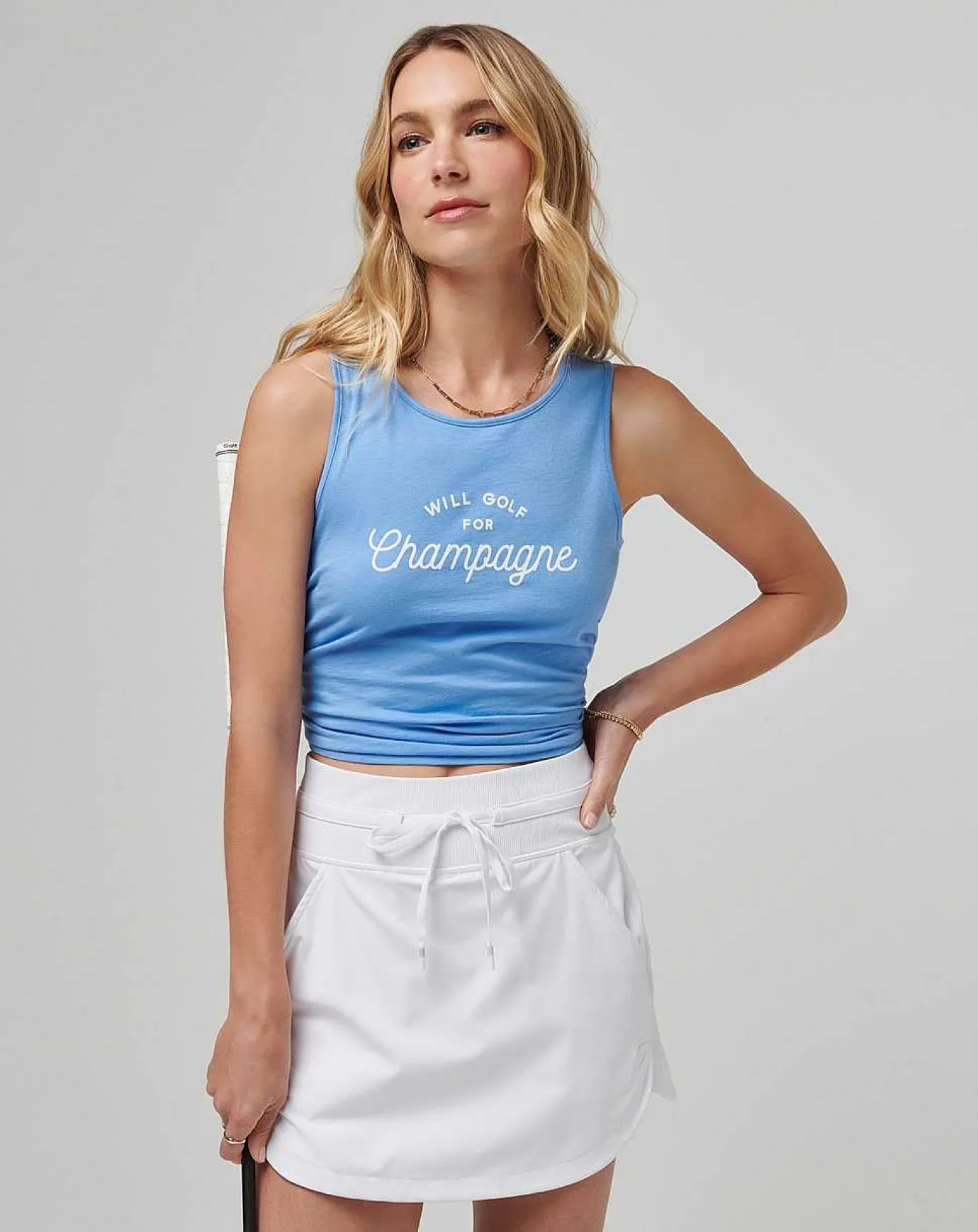 TravisMathew Spring Fling Tie Back Tank> Tees