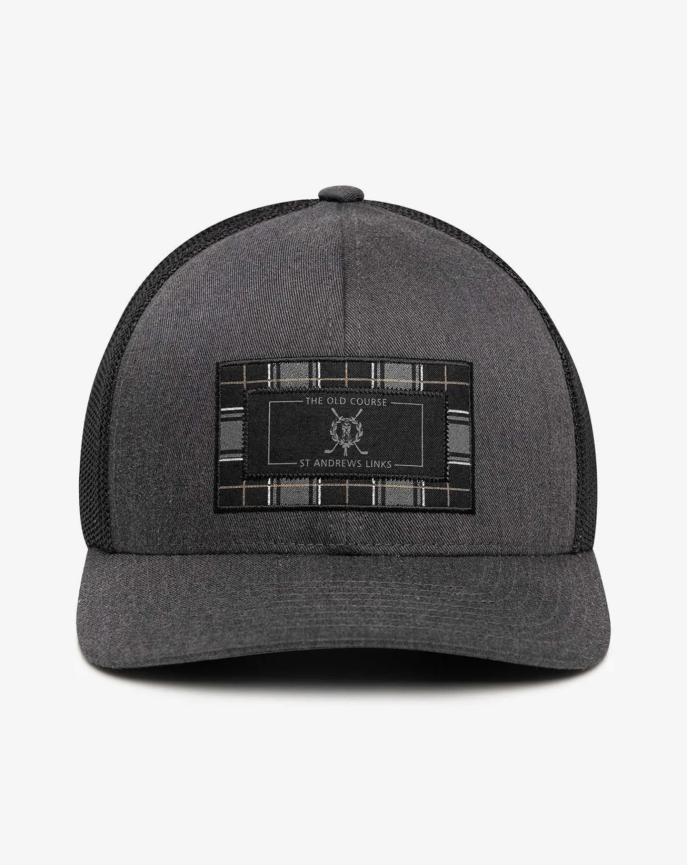 TravisMathew St Andrews Strider Check Snapback Hat> Snapbacks