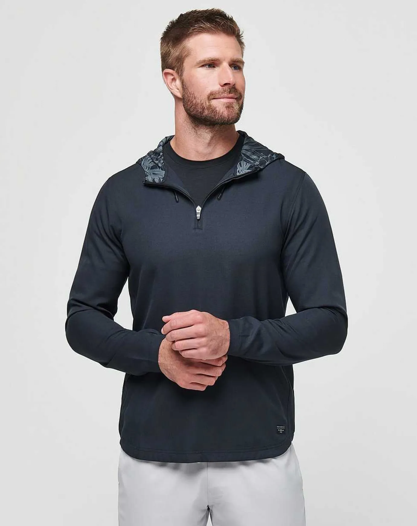 TravisMathew Tech Hoodie Quarter Zip> Quarter Zips