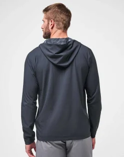 TravisMathew Tech Hoodie Striped Full Zip> Outerwear