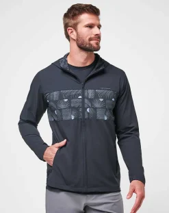 TravisMathew Tech Hoodie Striped Full Zip><noscript><img width=