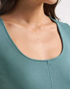 TravisMathew Tranquility Cloud Ribbed Top><noscript><img width=