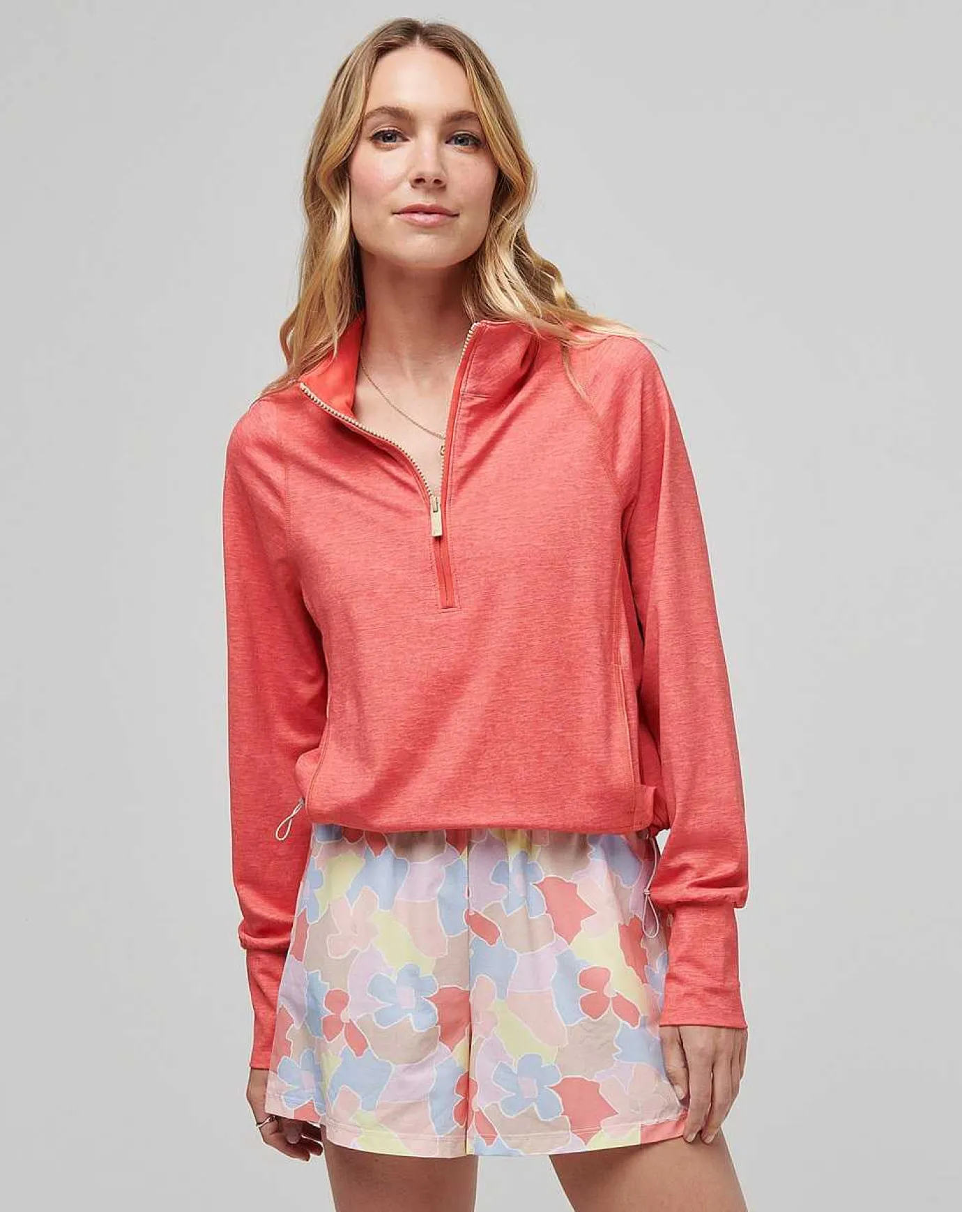 TravisMathew Tulum Weekend Moveknit Half Zip> Hoodies & Pullovers