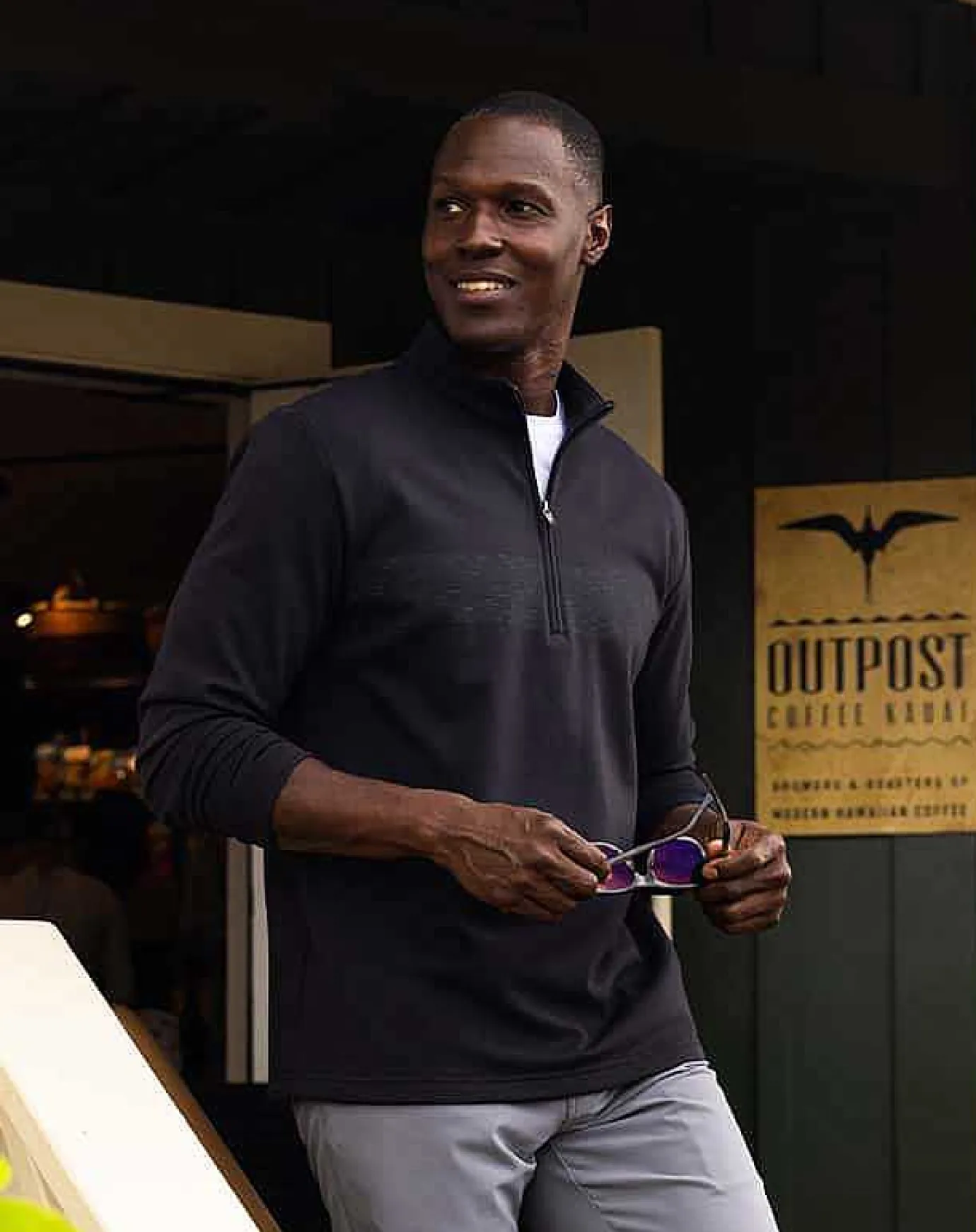 TravisMathew Upgraded Chest Stripe Quarter Zip> Quarter Zips