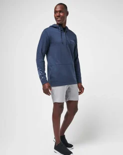 TravisMathew Upgraded Palm Hoodie Quarter Zip> Quarter Zips