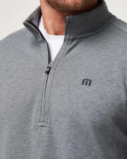 TravisMathew Upgraded Quarter Zip><noscript><img width=