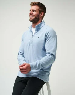 TravisMathew Upgraded Quarter Zip><noscript><img width=