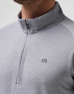 TravisMathew Upgraded Quarter Zip><noscript><img width=