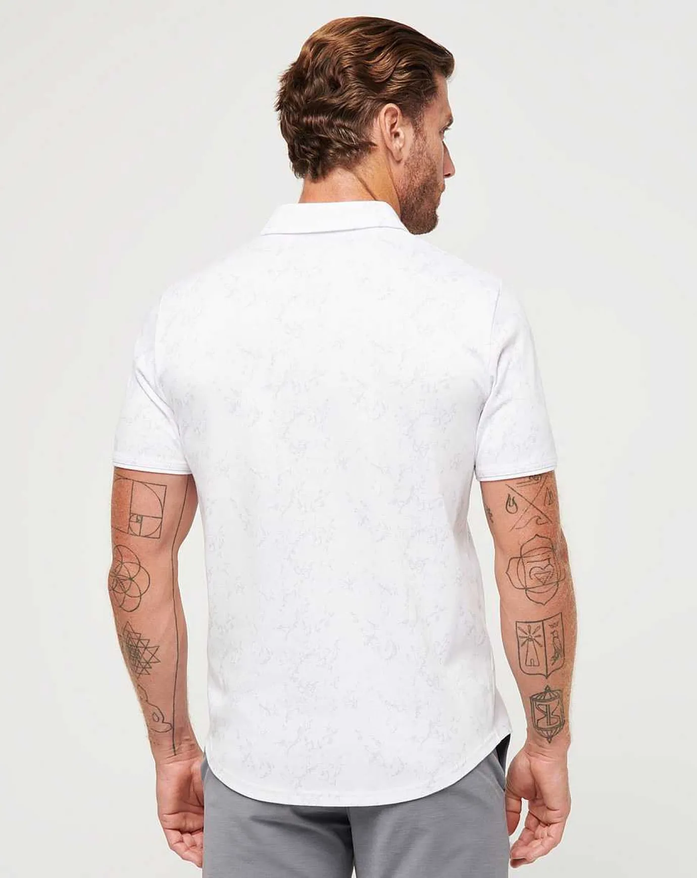 TravisMathew Warmer Tides Scoop Polo> Polos
