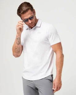 TravisMathew Warmer Tides Scoop Polo> Polos