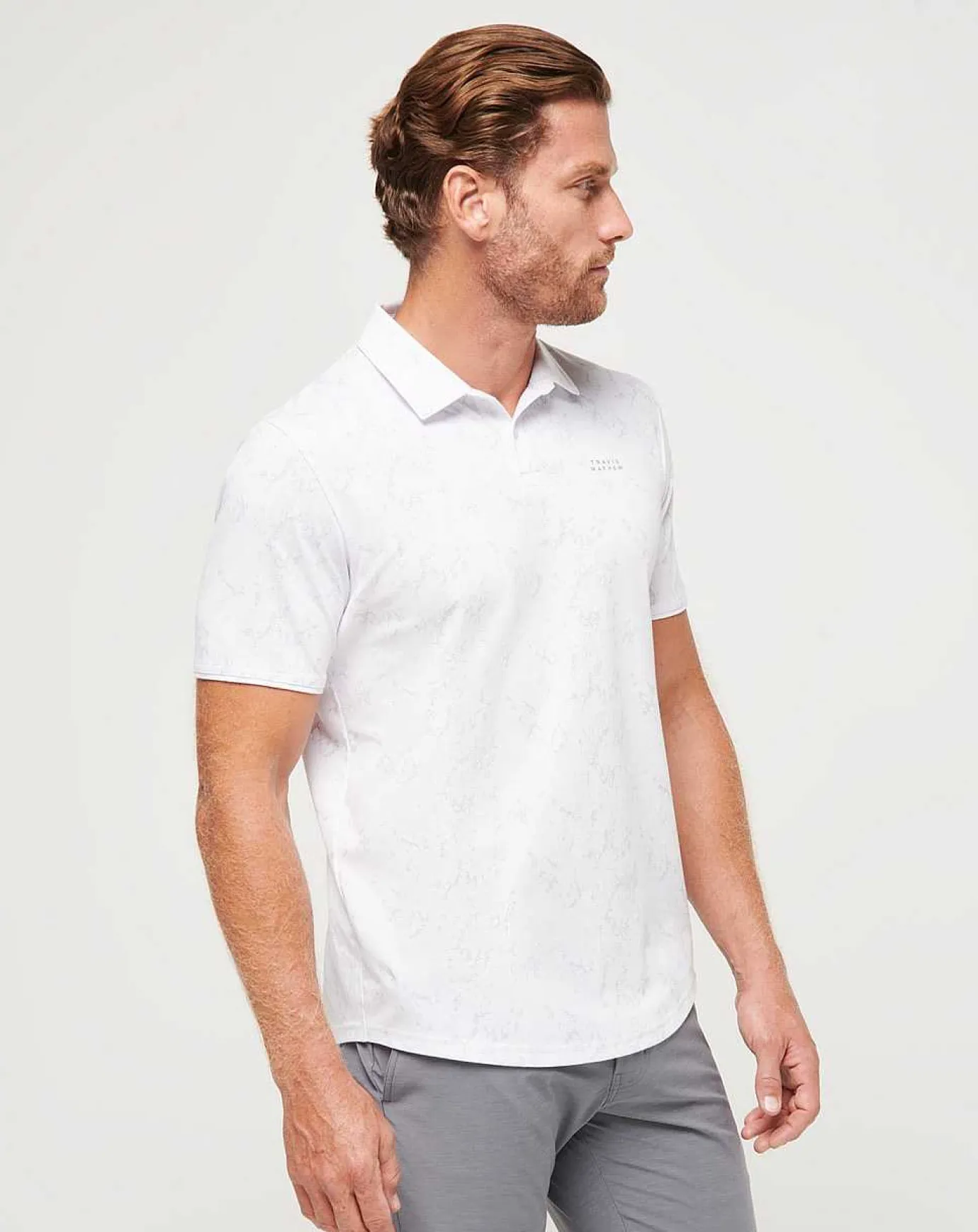 TravisMathew Warmer Tides Scoop Polo> Polos