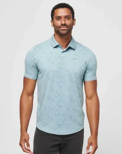 TravisMathew Warmer Tides Scoop Polo> Polos