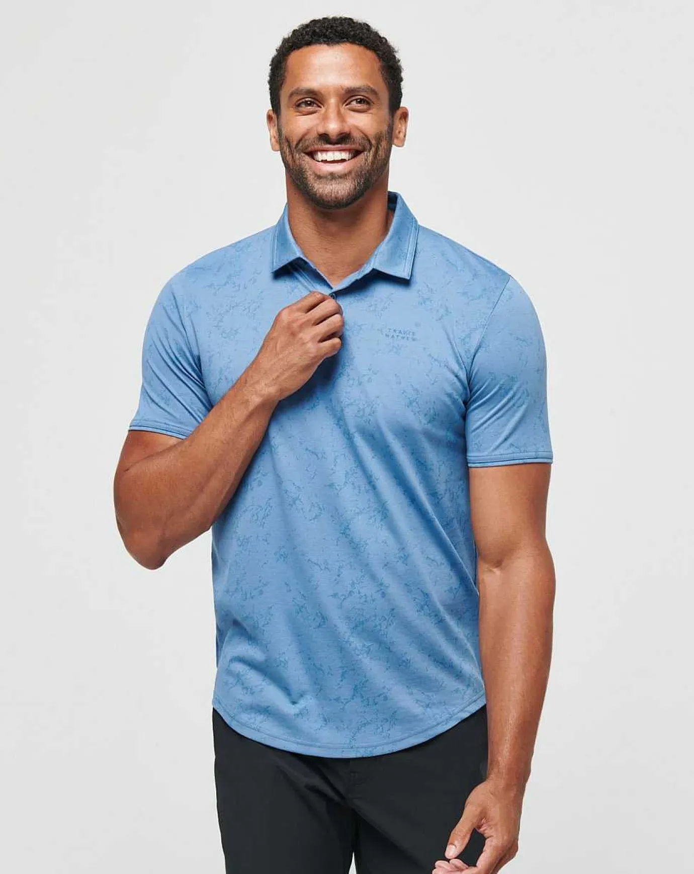TravisMathew Warmer Tides Scoop Polo> Polos