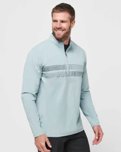 TravisMathew Wind Water Quarter Zip><noscript><img width=